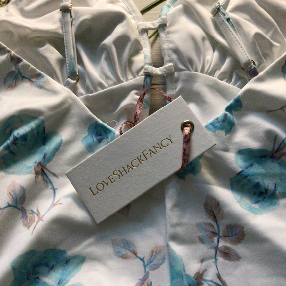 LoveShackFancy 🩵 Floral Ruffle One Piece Swimsuit - Picture 14 of 16